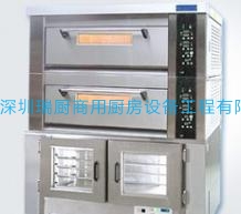 雙門(mén)四層電爐連下醒發(fā)箱