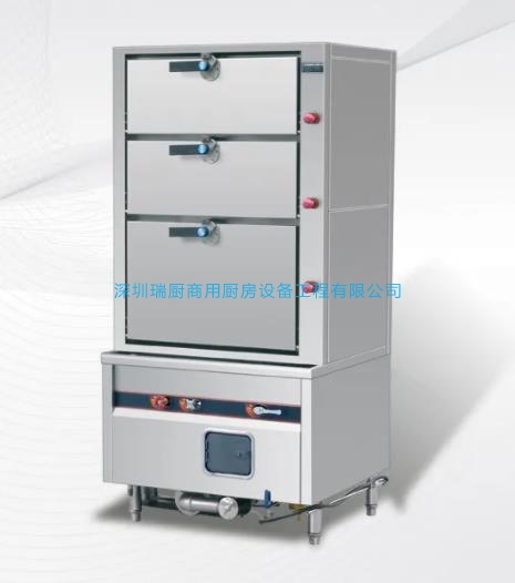 噴槍式三門海鮮蒸柜為什么出“嘭”的聲音，然后火變很小